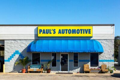 front pic of Paul's Automotive